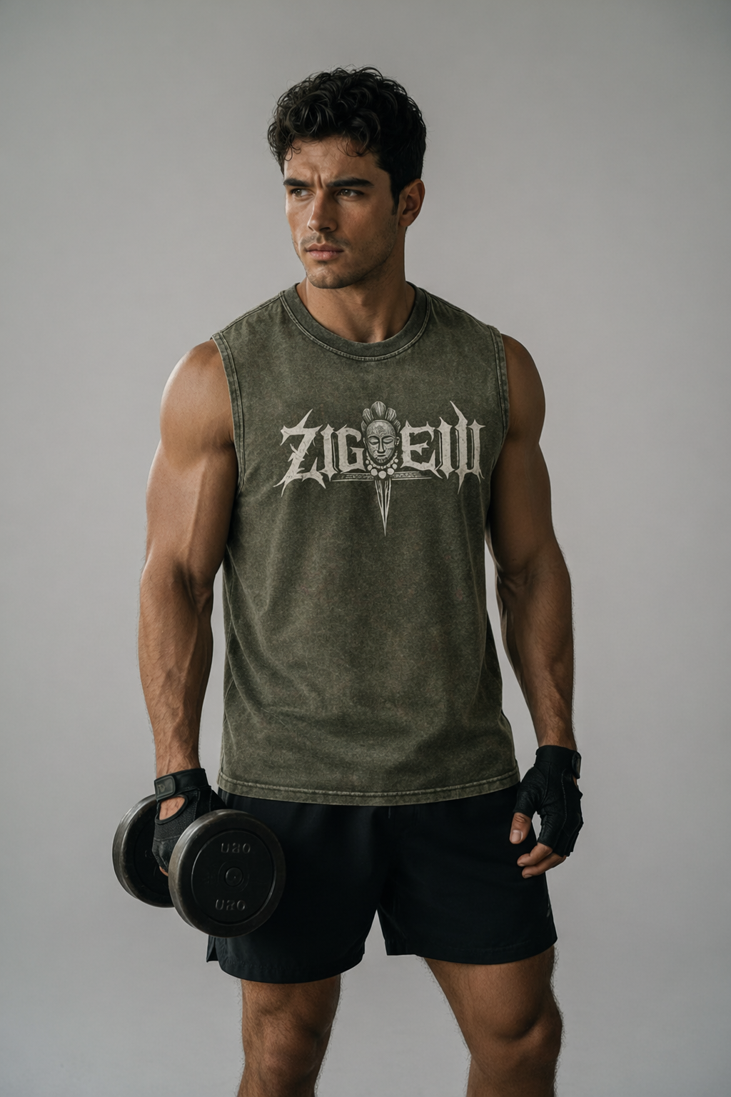Zigueii Origine Washed Cut-Off Tank