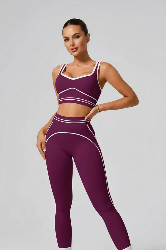 Rora Seamless Set purple