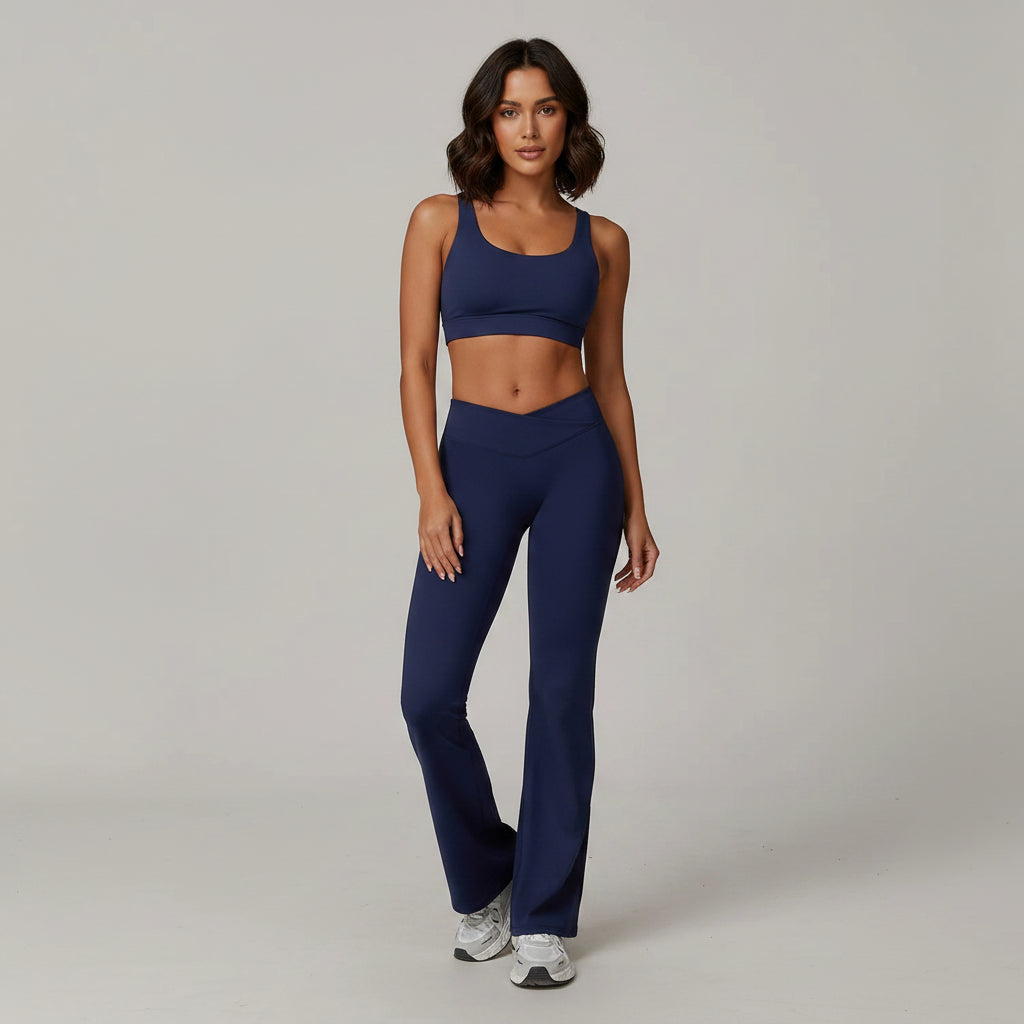 Apex Waistband Flared Leggings