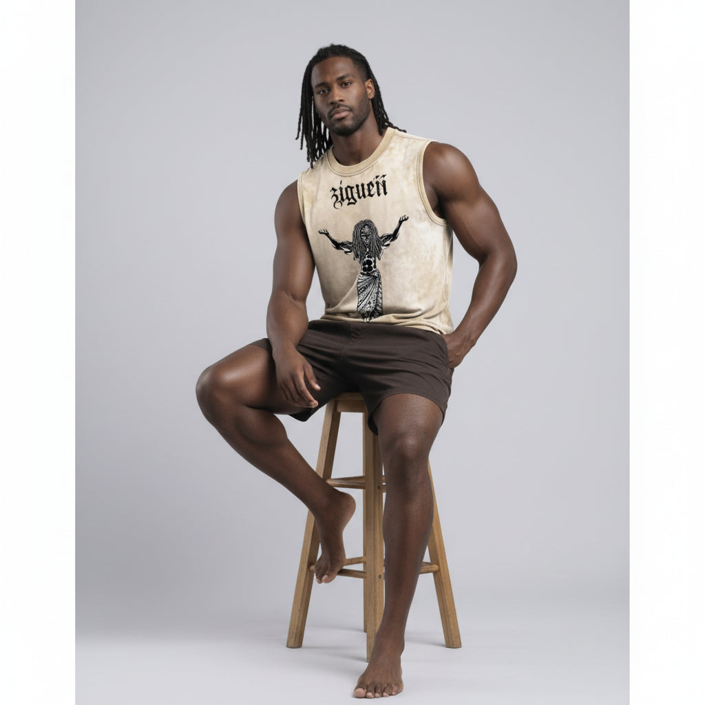 Zigueii Washed Tribal Tank