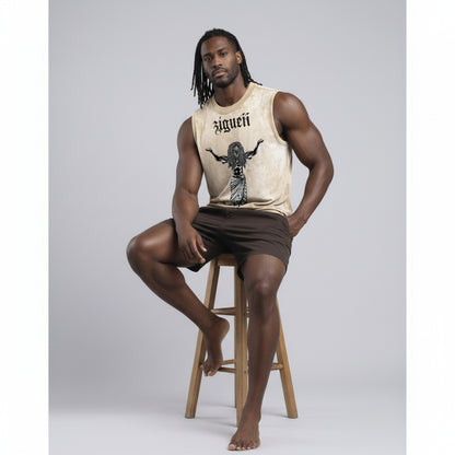 Zigueii Washed Tribal Tank