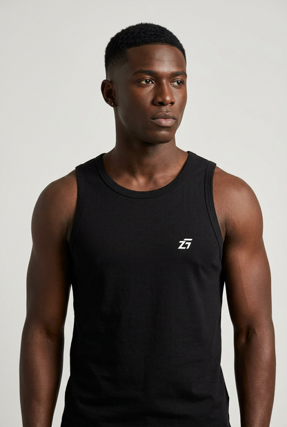 Men’s Essential Heavyweight Ribbed Tank top