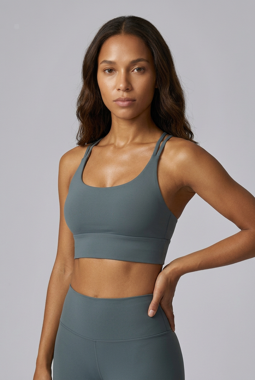 Form Strappy Longline Sports Bra