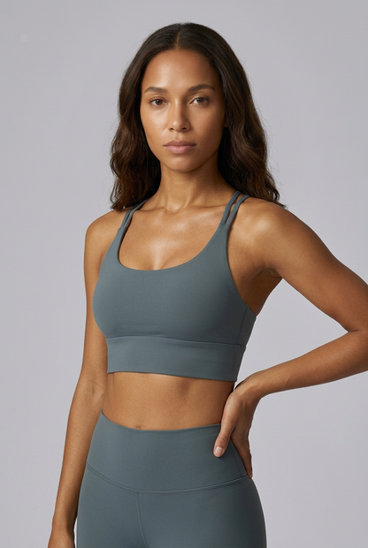 Form Strappy Longline Sports Bra