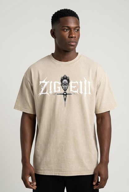 Zigueii Origine Washed Sort sleeve