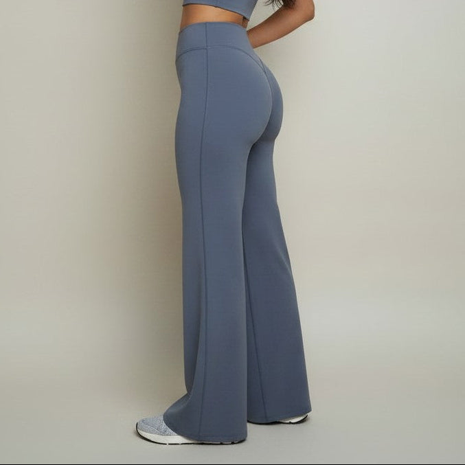 Ago mid-high rise flared leggings