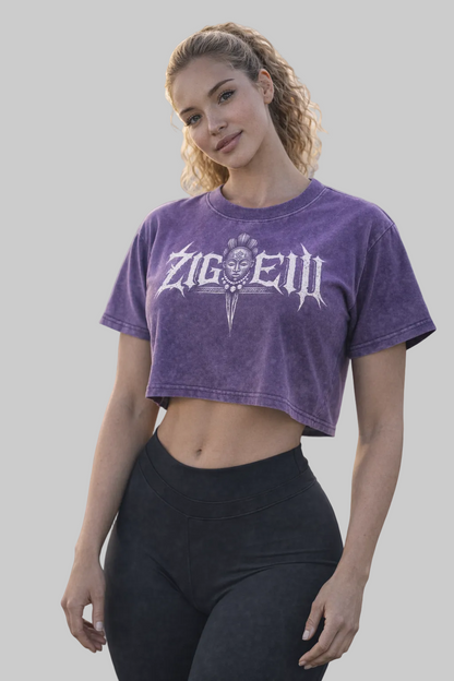 Zigueii Origine Washed Crop top