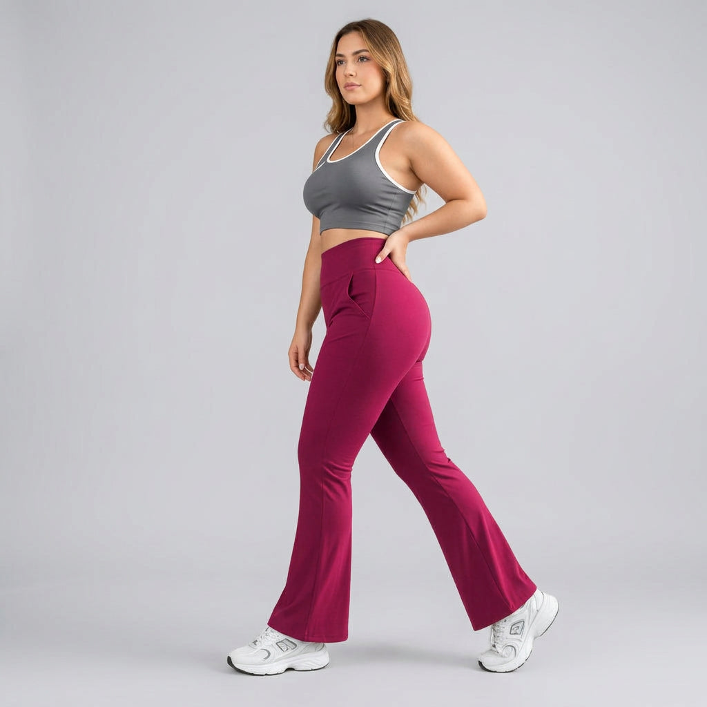 SculptFlex™ High-Rise Flare Pants