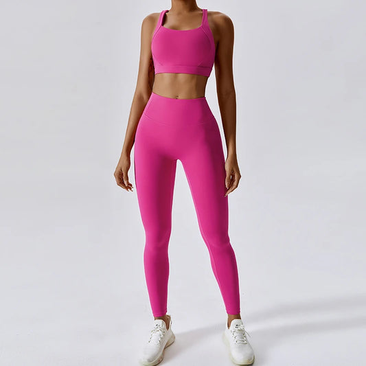 Mulu Short Sleeve Crop Top Set