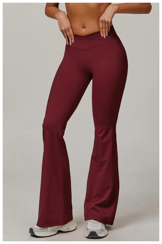 Apex Waistband Flared Leggings
