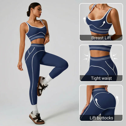 Rora Seamless Set Navy