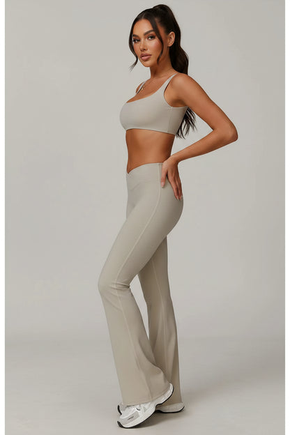 Apex Waistband Flared Leggings