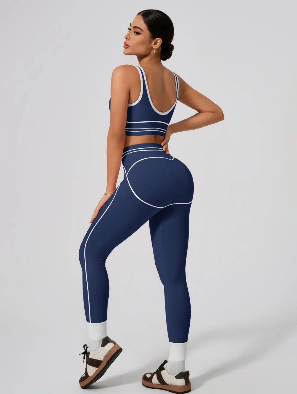 Rora Seamless Set pal purple
