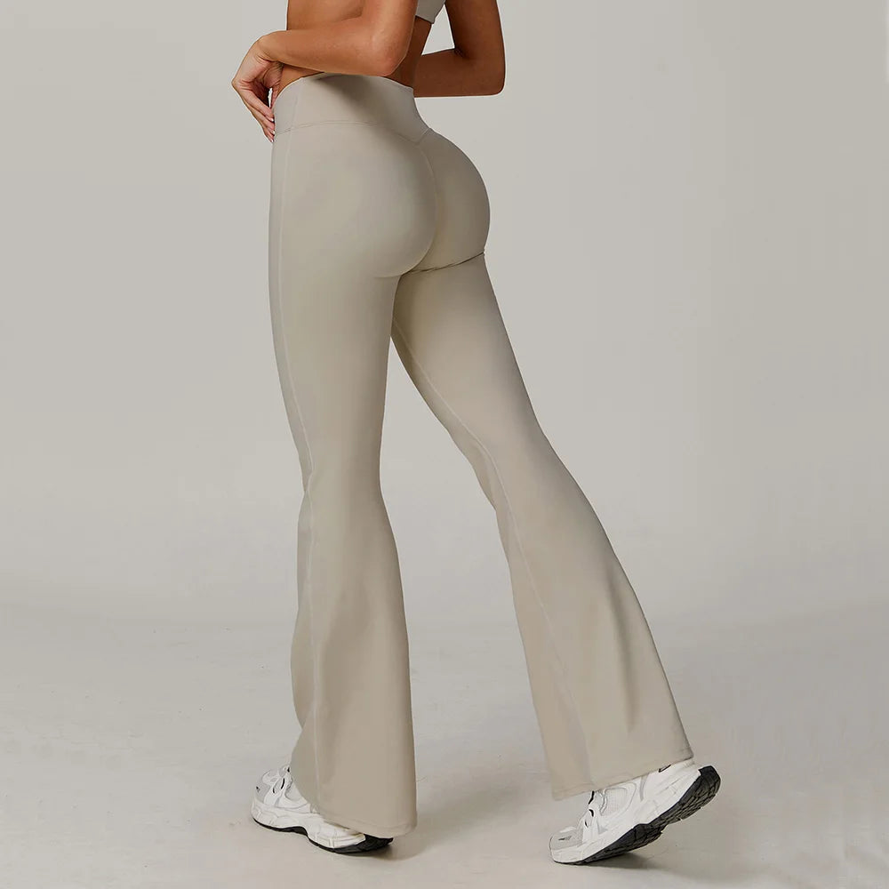 Apex Waistband Flared Leggings