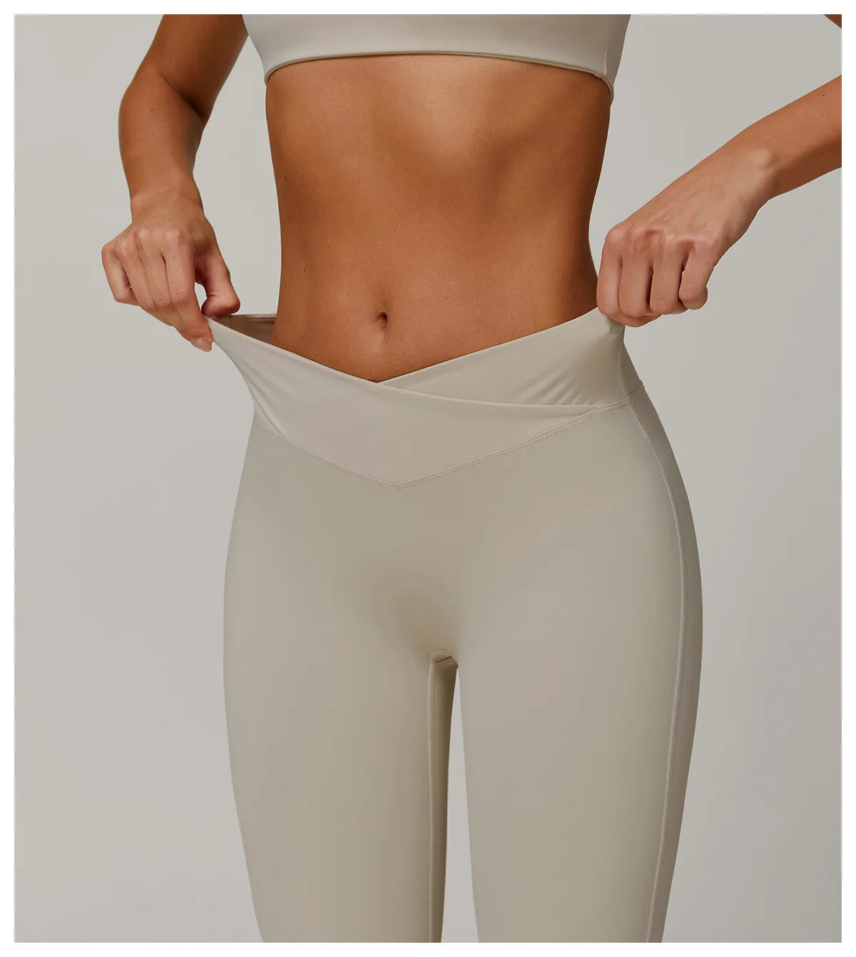 Apex Waistband Flared Leggings