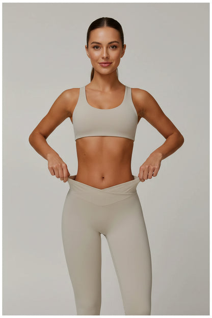 Apex Waistband Flared Leggings