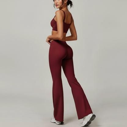 Apex Waistband Flared Leggings