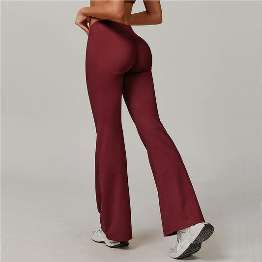 Apex Waistband Flared Leggings
