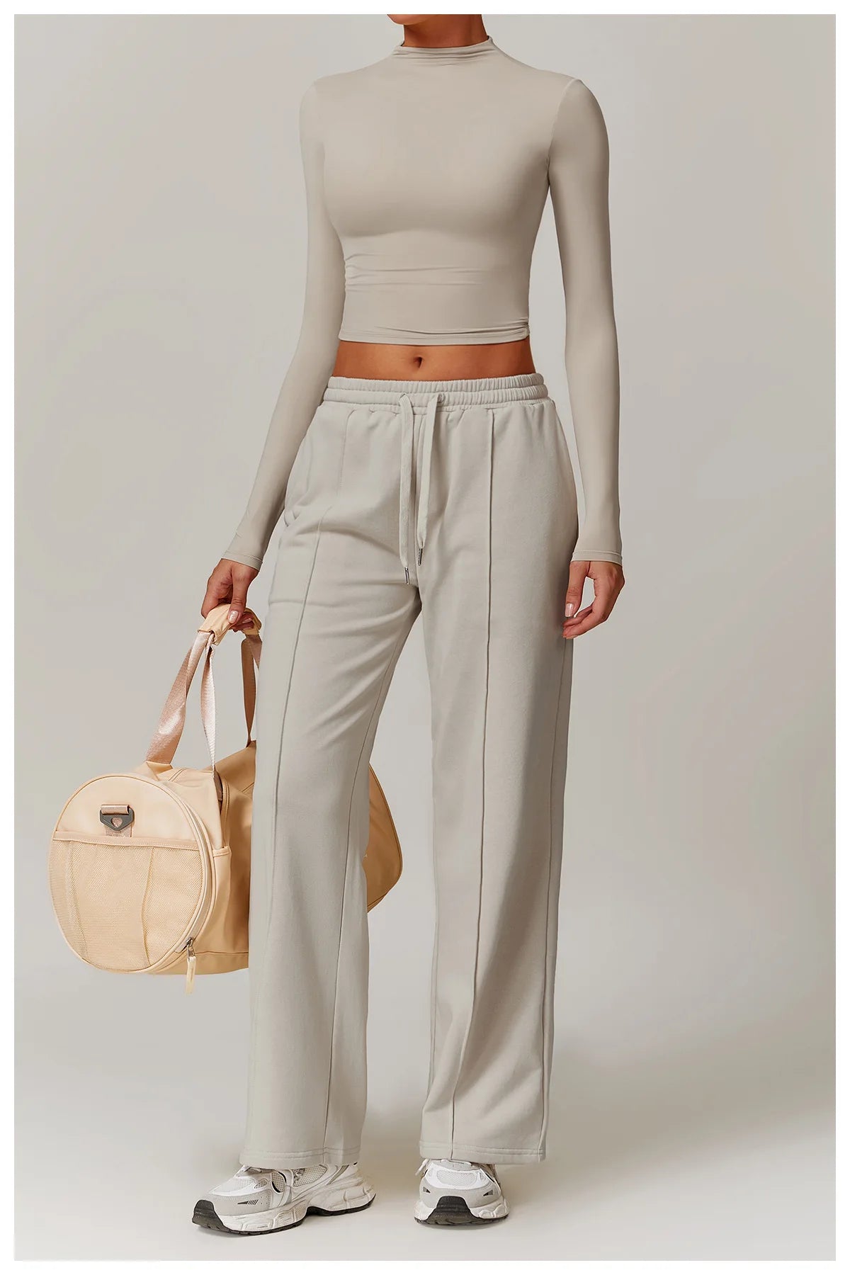 Elysian Crop Tops Long Sleeve