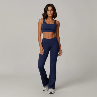 Apex Waistband Flared Leggings