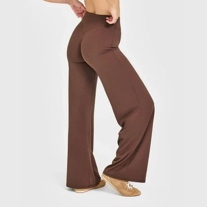 Ago mid-high rise flared leggings