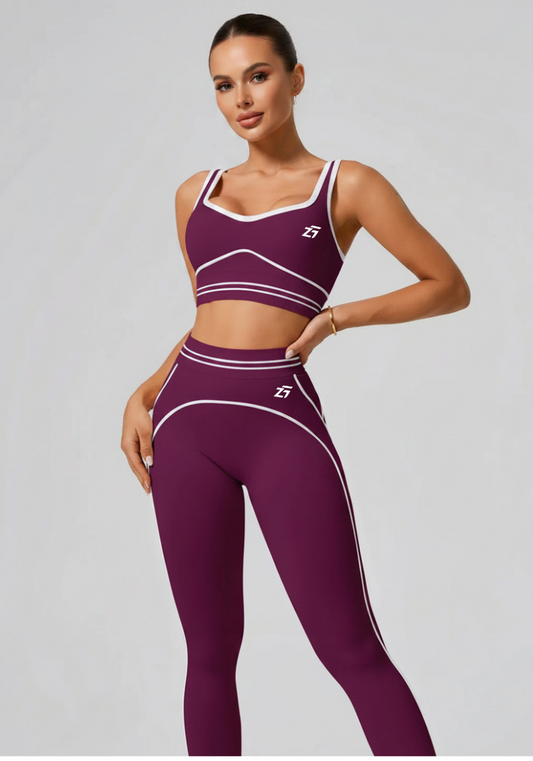 Rora Seamless Set purple