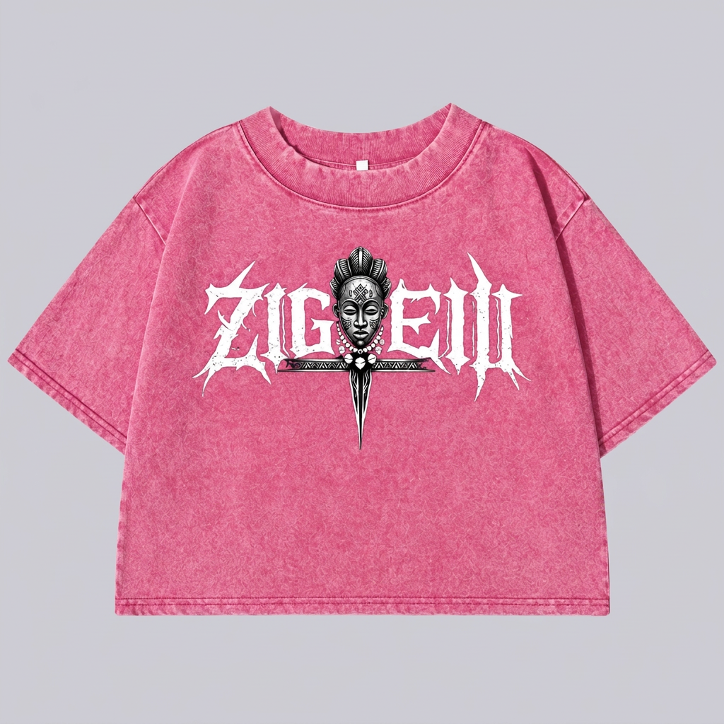Zigueii Origine Washed Crop top